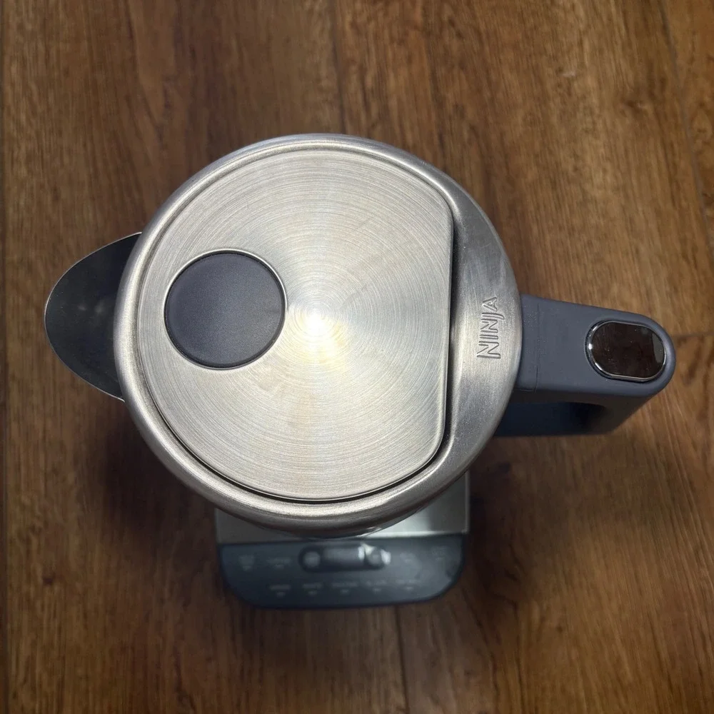 Ninja Precision Temperature Electric Kettle KT200 Silver Stainless Steel
